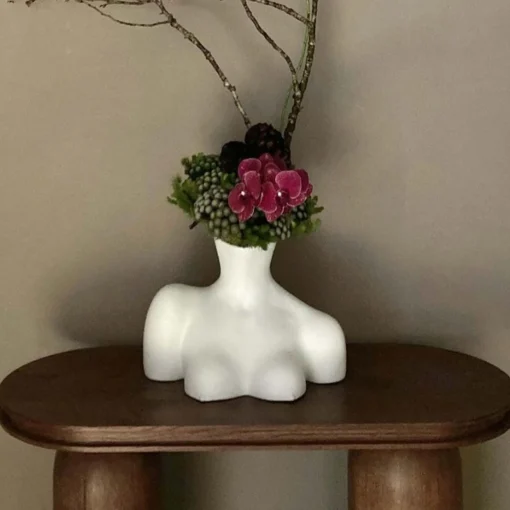 Breast Friend Vase (Matte White)