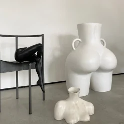 Breast Friend Vase (Matte Marble)
