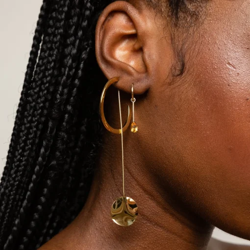 Circle-Line Earring