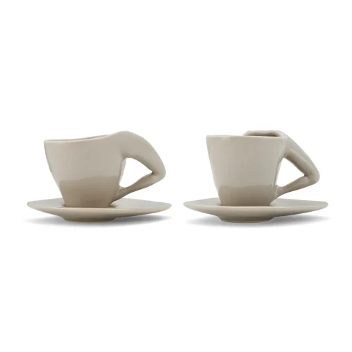 Espresso Yourself Cups (High-Shine Mushroom)