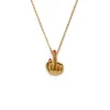 French For Goodnight Necklace (Red)