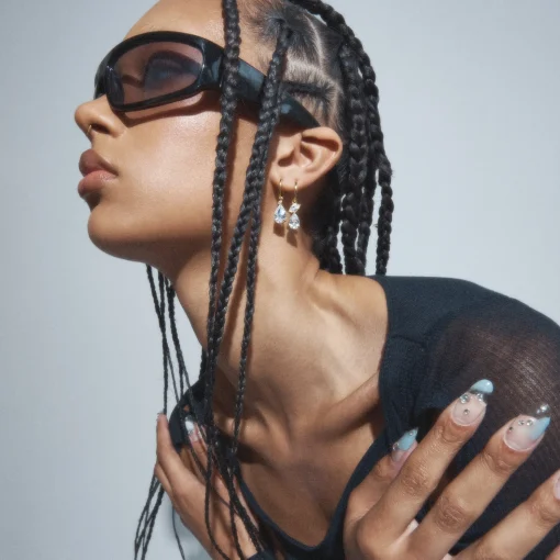 Ile Flottante Hoop Earrings