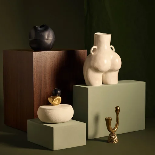 Jewellery Box (White, Gold, Black)
