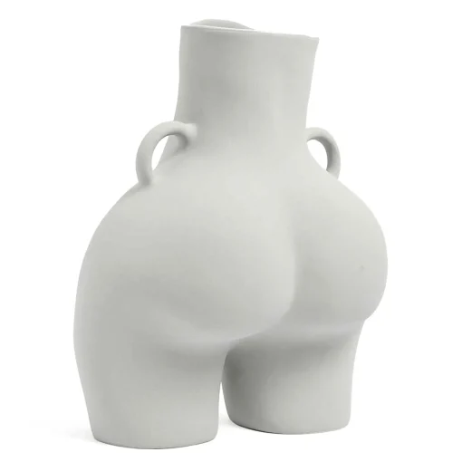 Love Handles Vase (Light-Grey)