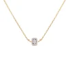 Square Amethyst Necklace