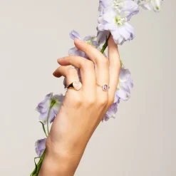 Square Amethyst Ring
