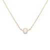 Square Opal Necklace