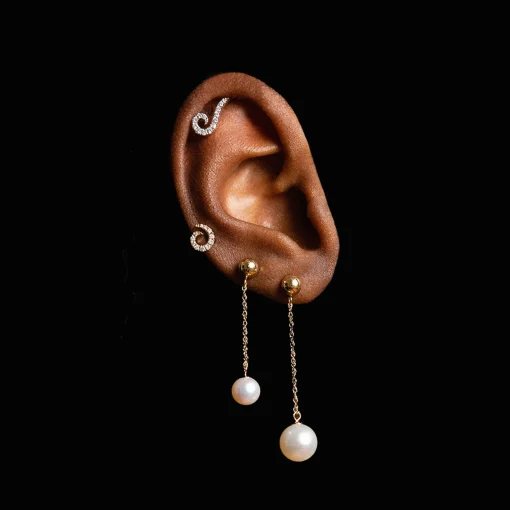 Swirl Stud