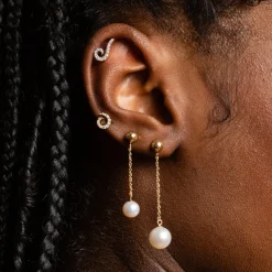 Swirl Stud