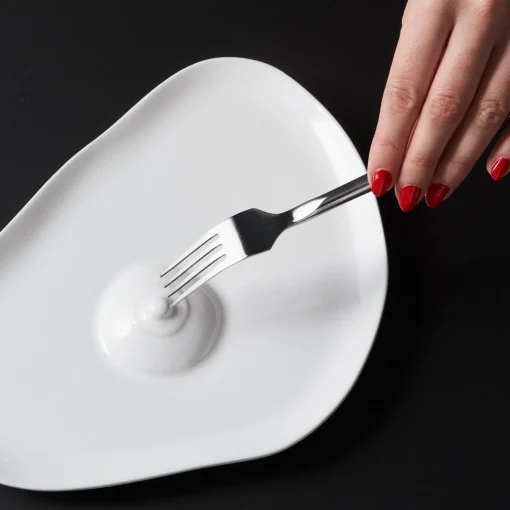 Tatas Plates (High-Shine White)