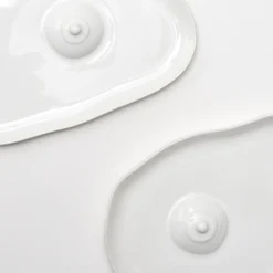 Tatas Plates (High-Shine White)