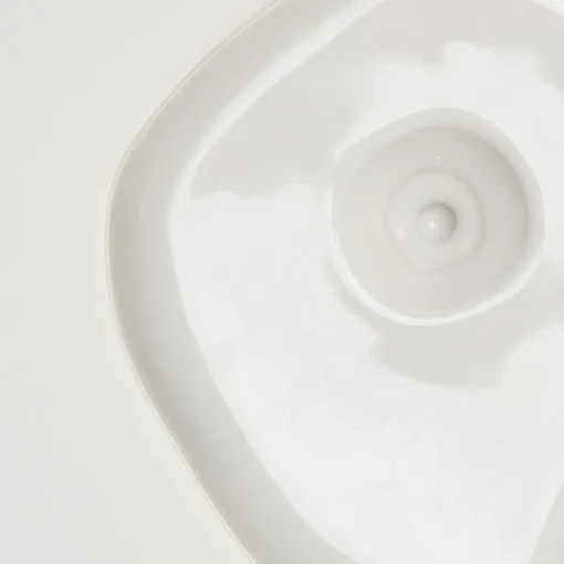 Tatas Plates (High-Shine White)