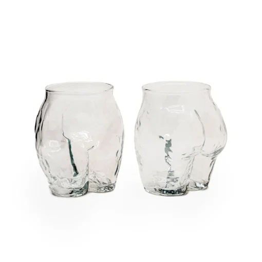 The Popotin Gl(Ass) Clear-Set Of Two