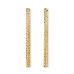 Thin Fil D'Or Earrings