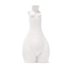 Tit For Tat Candlestick Tall (Matte White)