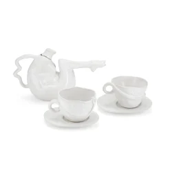 Tit-Tea Pot (High-Shine White)