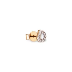 Wonky Tear-Drop Stud